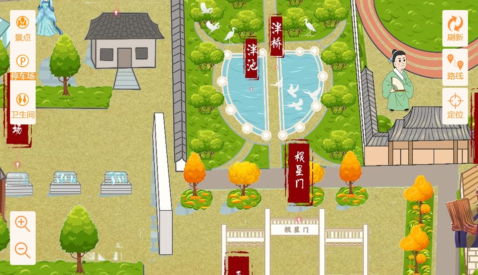 浙江手绘地图景区语音讲解导览系统：智慧景区建设的基石